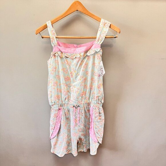 NEW Matilda Jane 435 Pastel Floral Romper- Size 12 - Picture 1 of 4